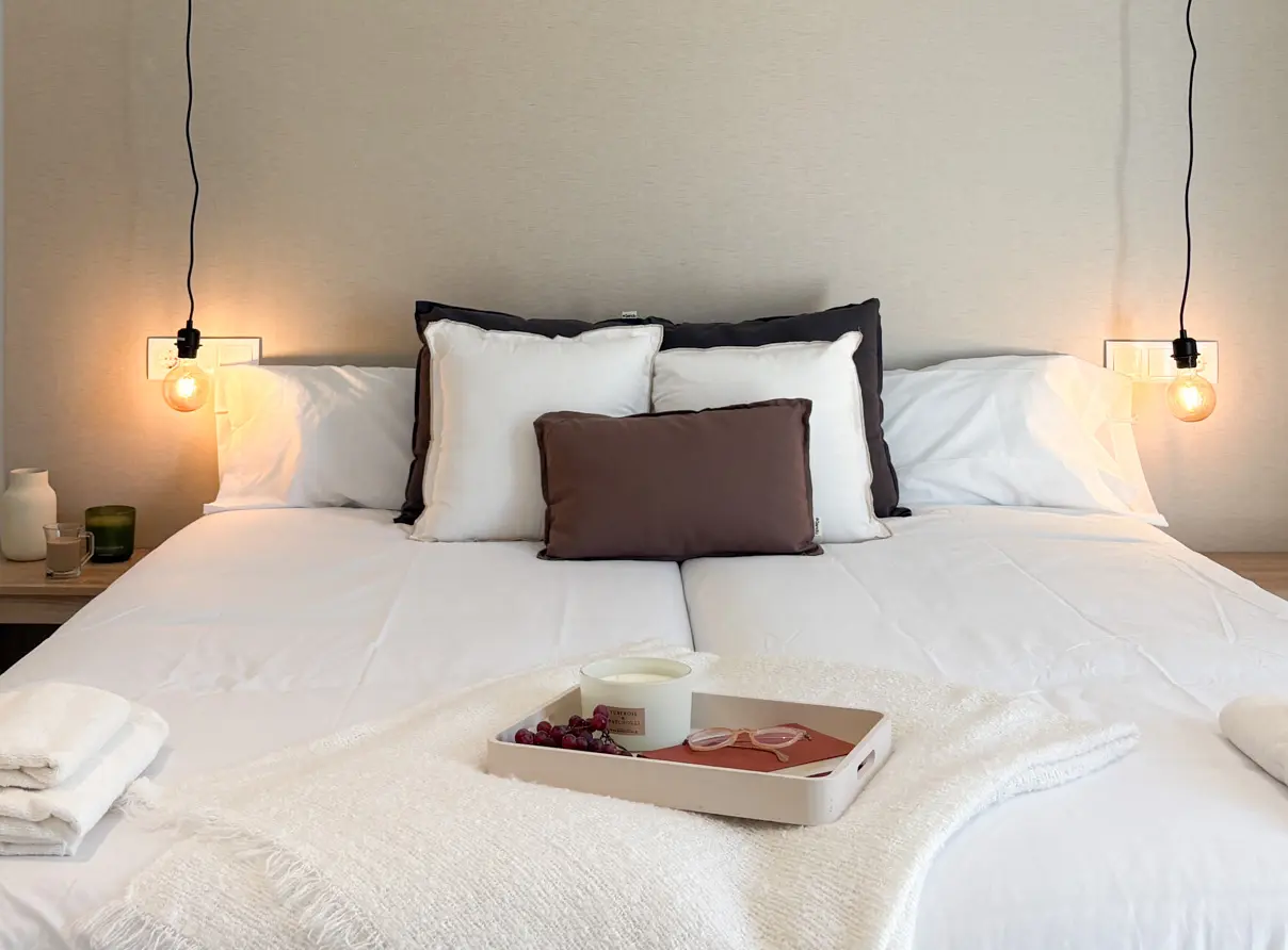 Habitacion twin convertible en Hostel TAYP vacaciones en provincia de caceres